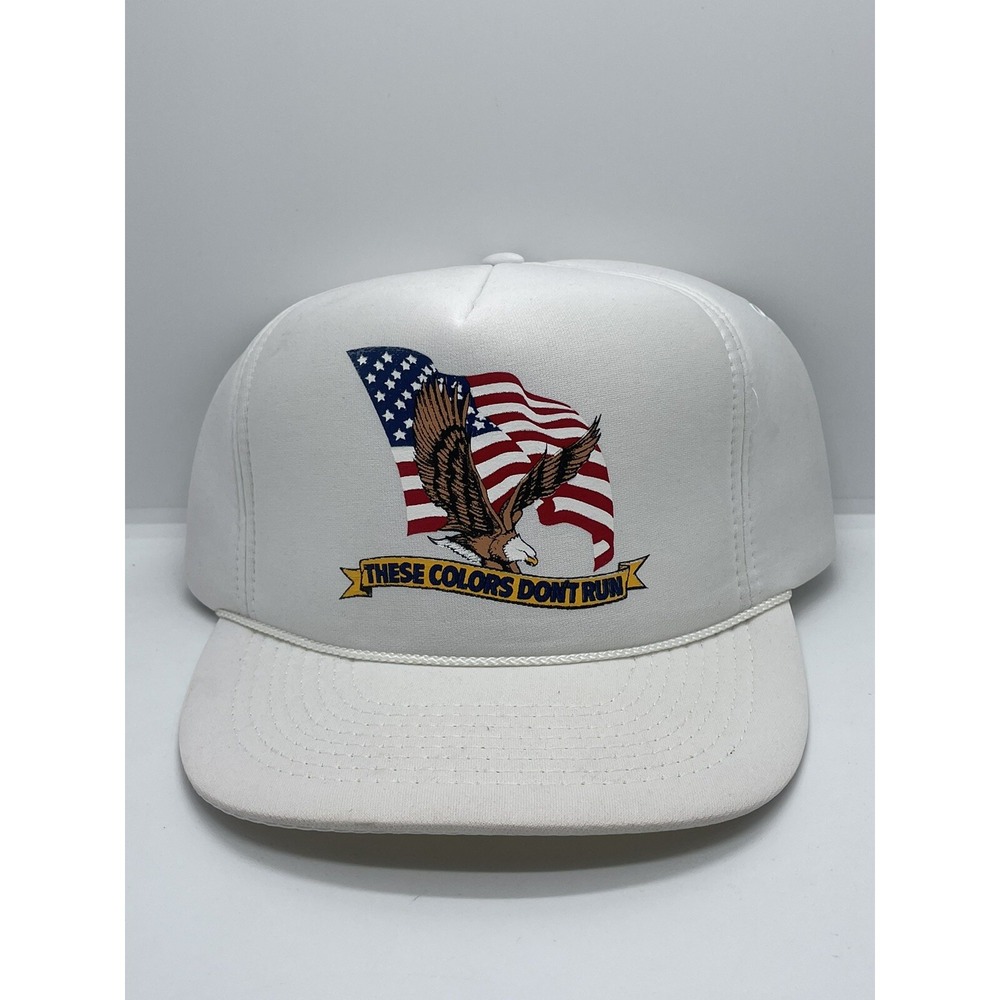 American Legion Military USA American Flag Eagle THESE COLORS‎ DONT RUN USA